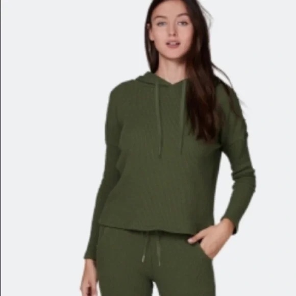 Lett New With Tags Bari Hoodie In Moss Size XS - Picture 5 of 13